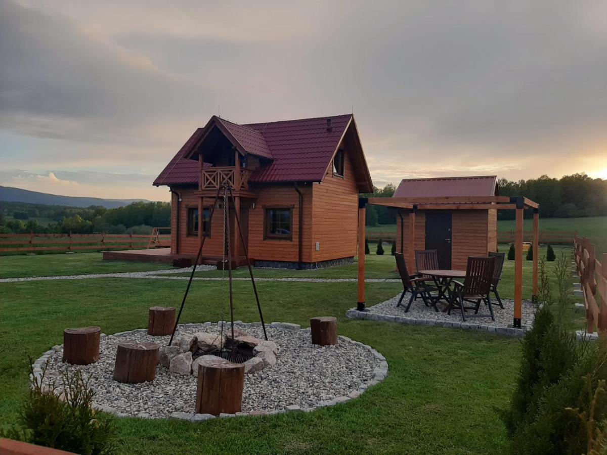 Drewniane Domki Z Prywatnym Jacuzzi I Widokiem Na Gory - Klimatyczny Kompleks W Gorach Izerskich #Widogruszka Grudza Exterior photo