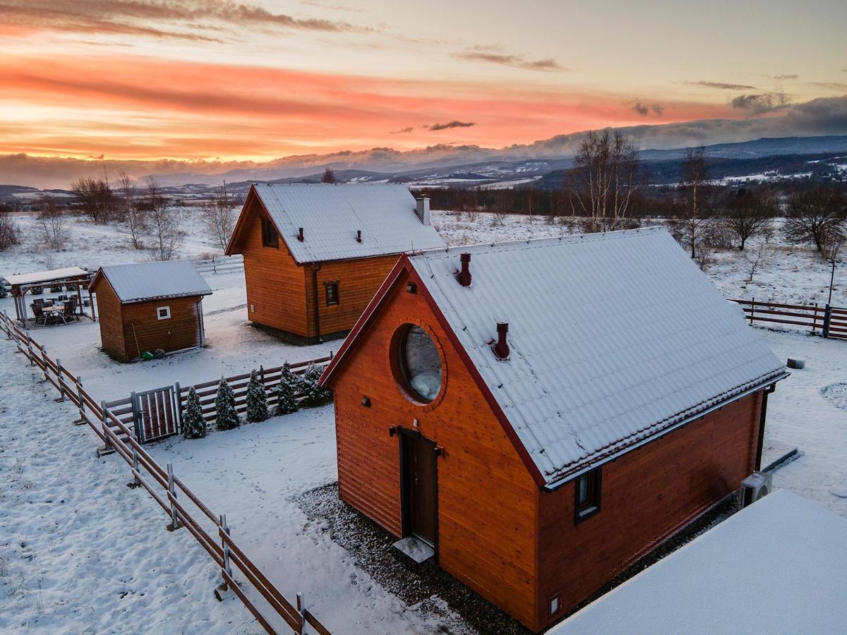 Drewniane Domki Z Prywatnym Jacuzzi I Widokiem Na Gory - Klimatyczny Kompleks W Gorach Izerskich #Widogruszka Grudza Exterior photo