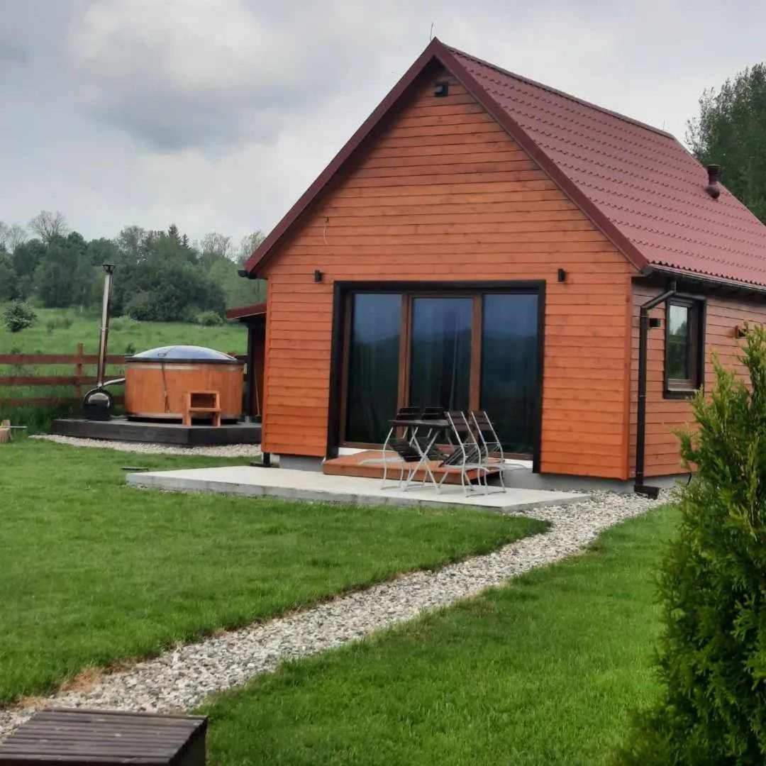 Drewniane Domki Z Prywatnym Jacuzzi I Widokiem Na Gory - Klimatyczny Kompleks W Gorach Izerskich #Widogruszka Grudza Exterior photo